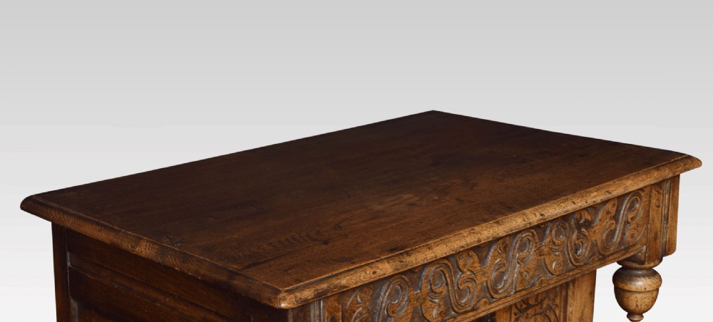 17th Century Style Dwarf Oak Court Cupboard View V