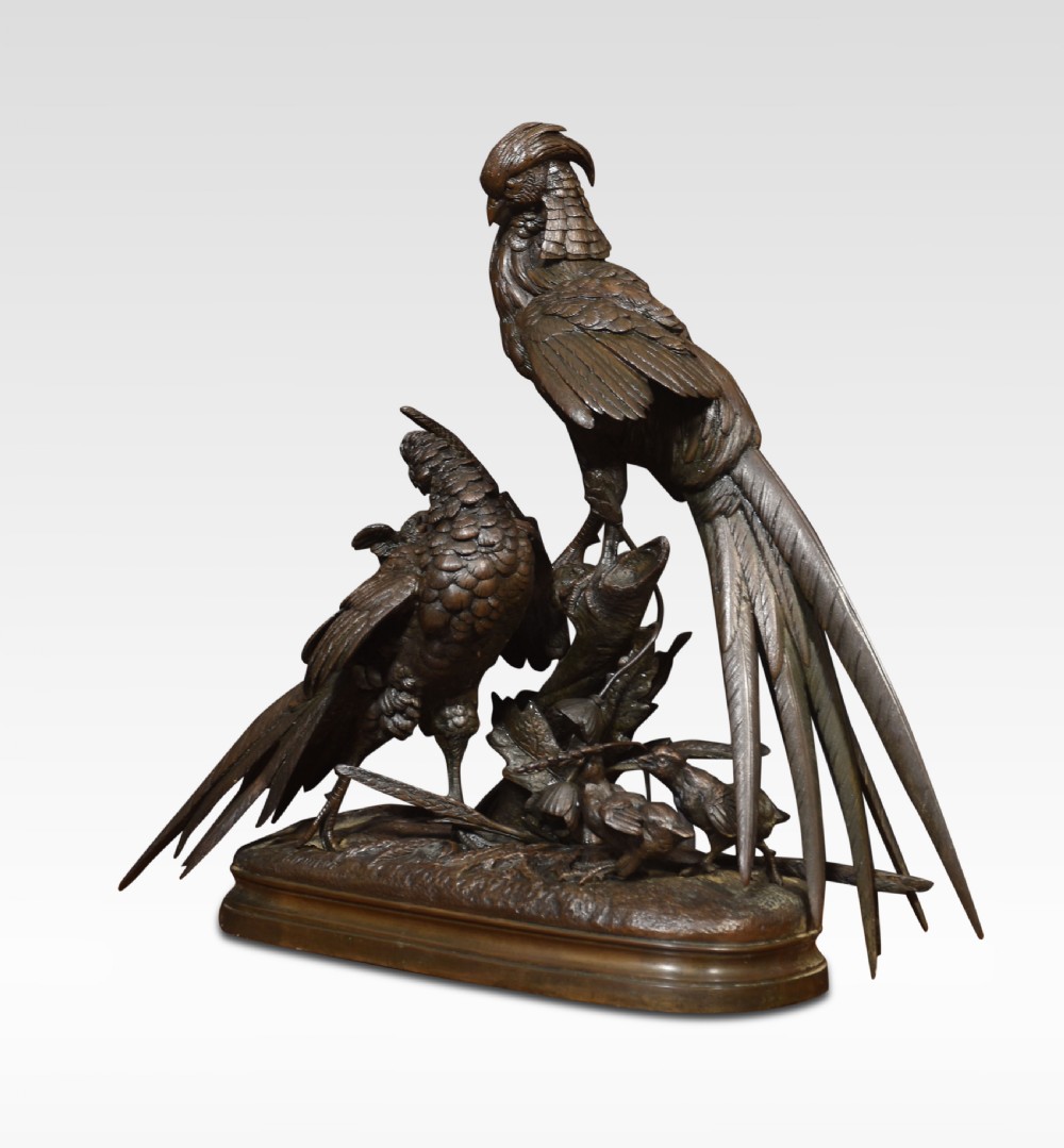 Ferdinand Pautrot bronze sculpture