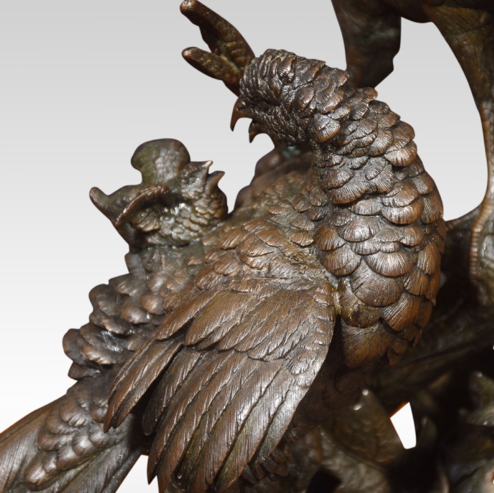 Ferdinand Pautrot bronze sculpture View VIII