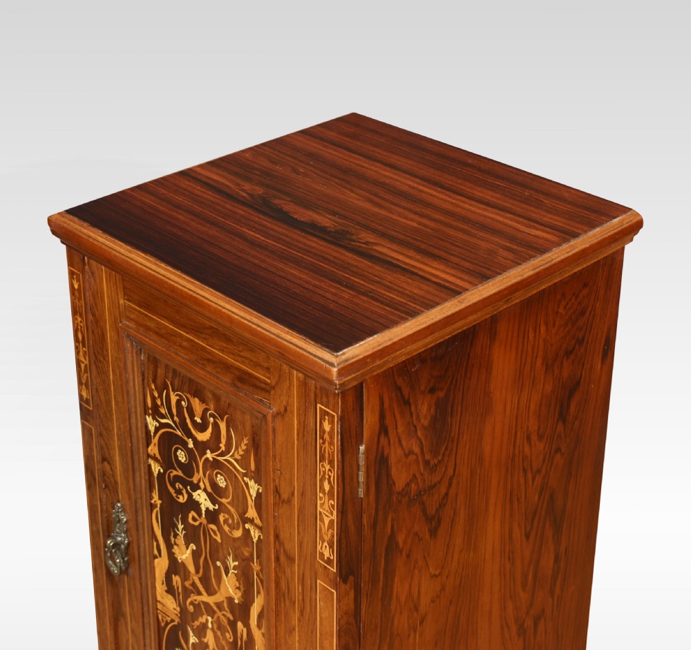 Pair of rosewood bedside cabinets View V