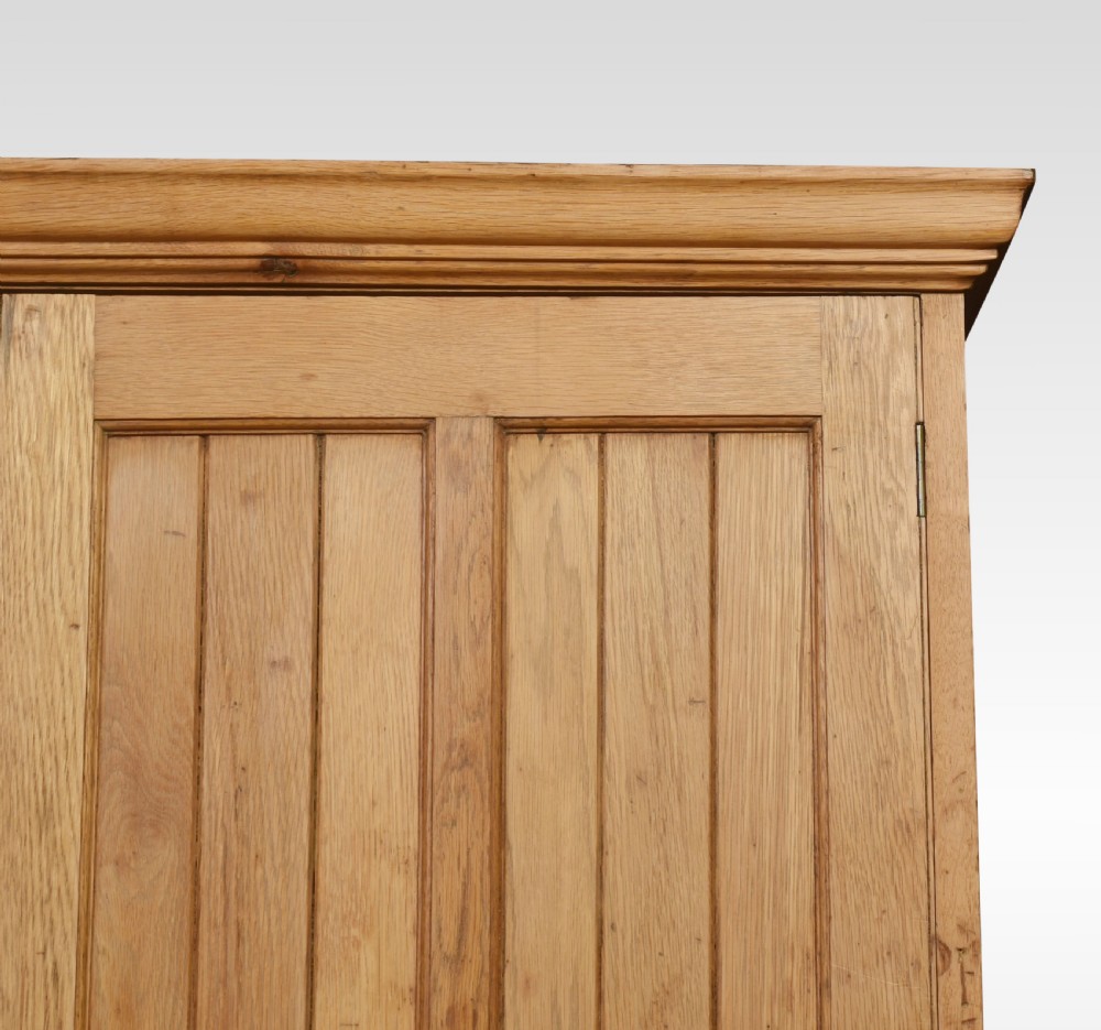 19th century oak kitchen cupboard View II