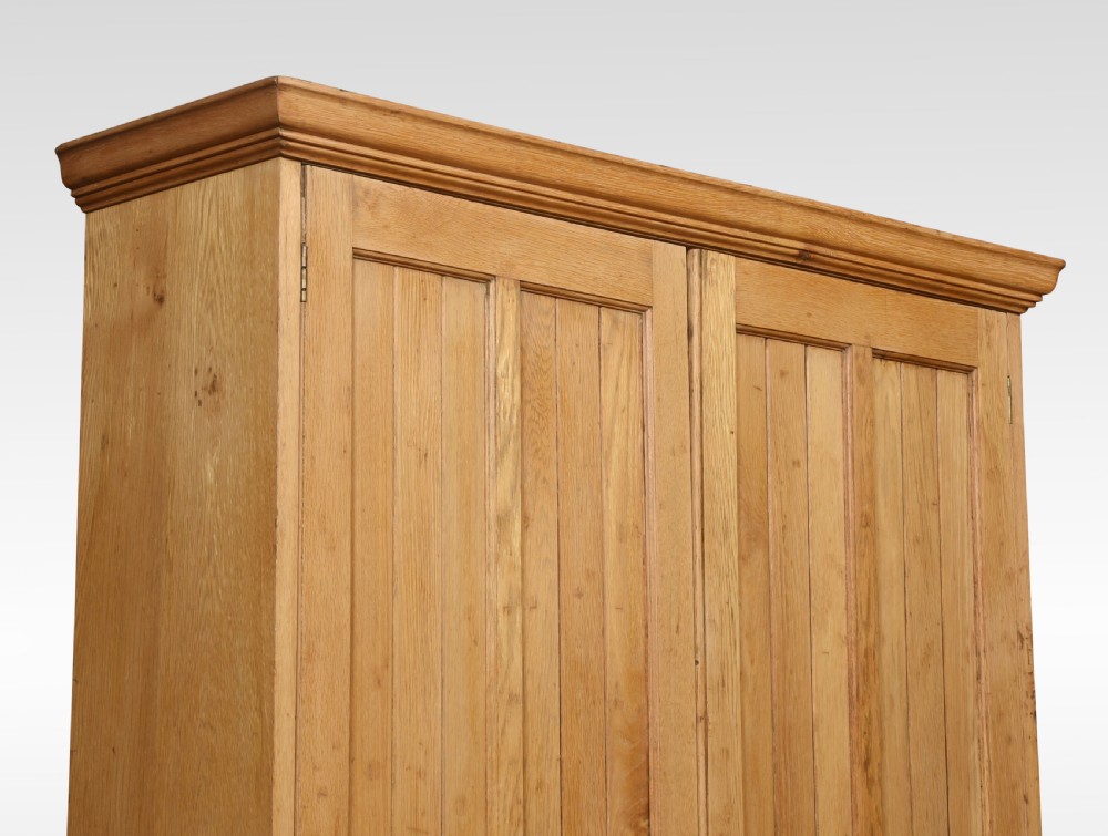 19th century oak kitchen cupboard View V