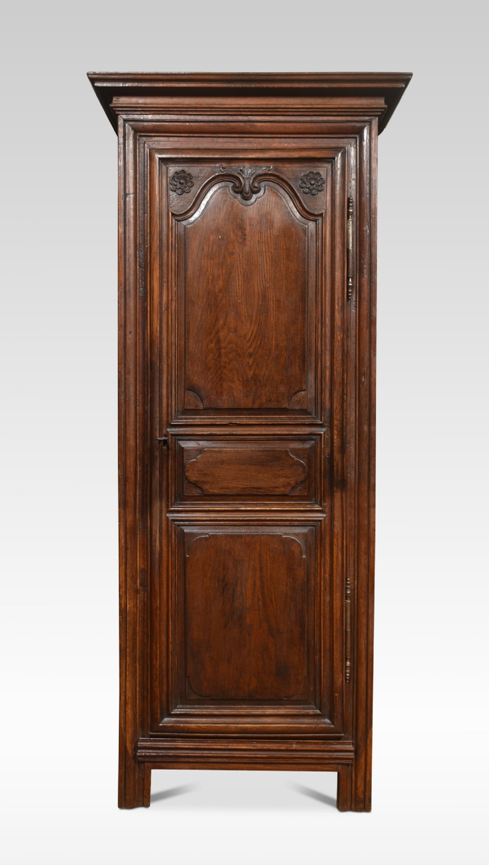 19th century Country French bonnetiere petite armoire