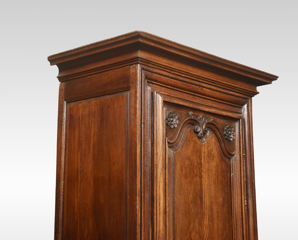 19th century Country French bonnetiere petite armoire View V