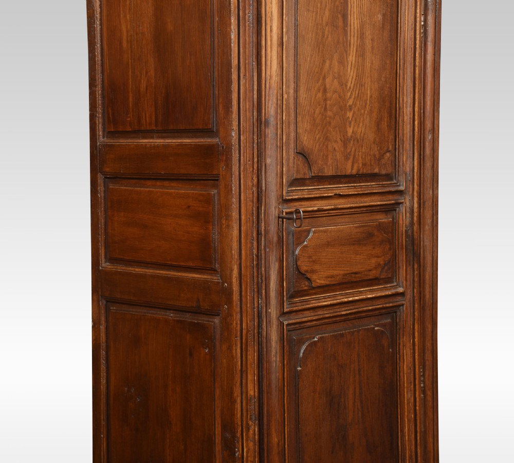 19th century Country French bonnetiere petite armoire View VI