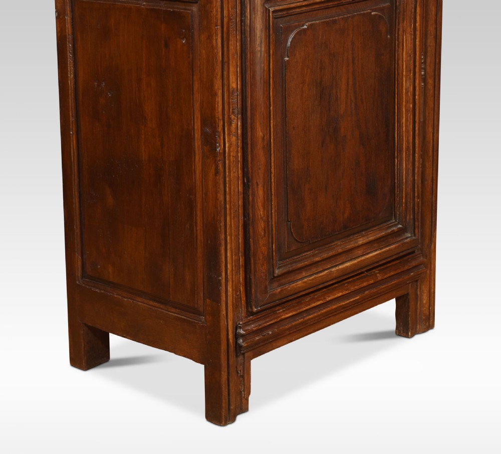 19th century Country French bonnetiere petite armoire View VII