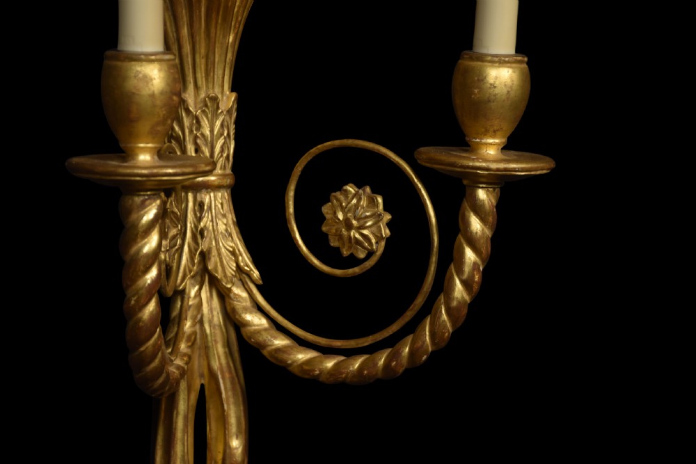 Pair of regency style wall lights View IV