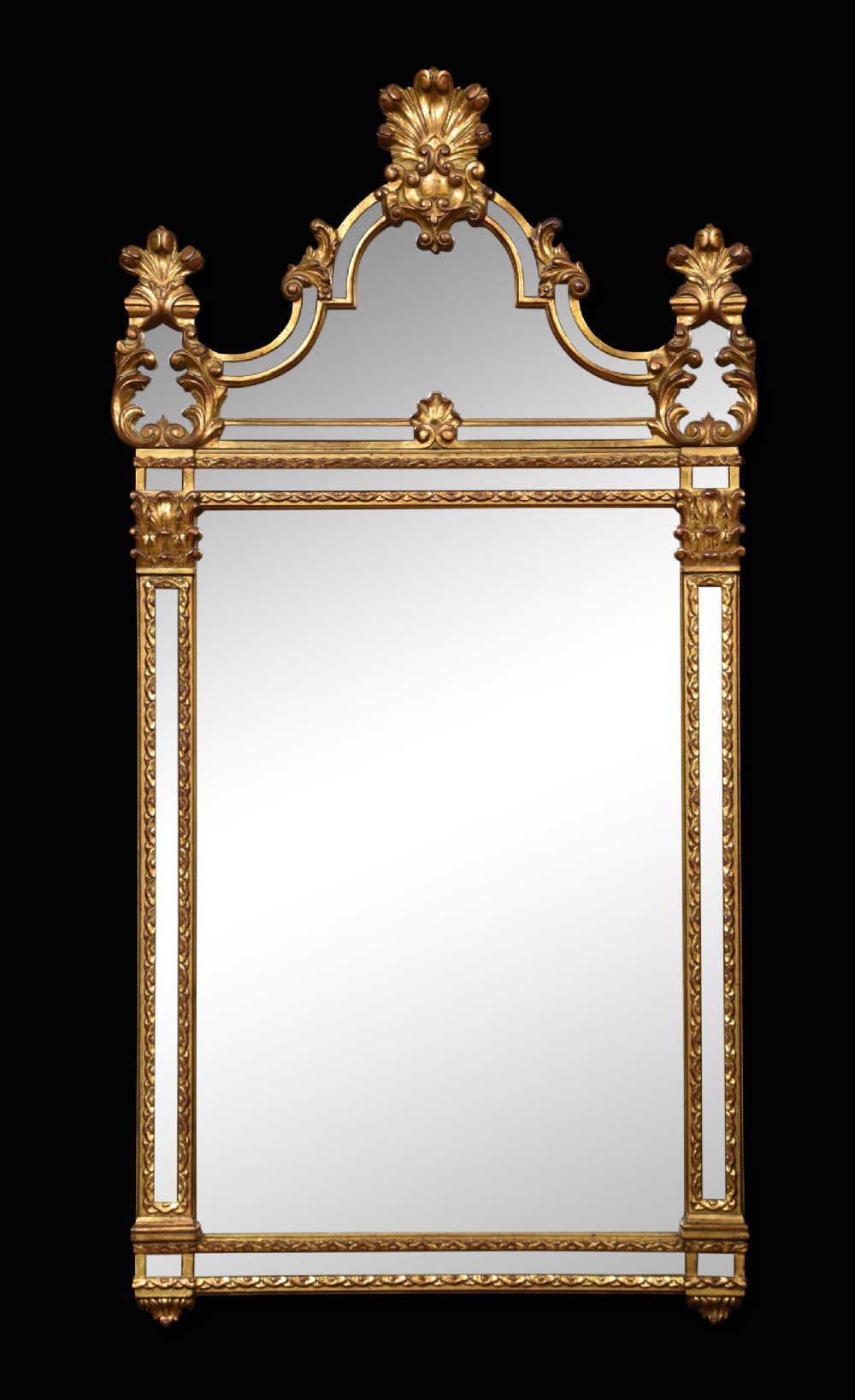 Venetian style wall mirror