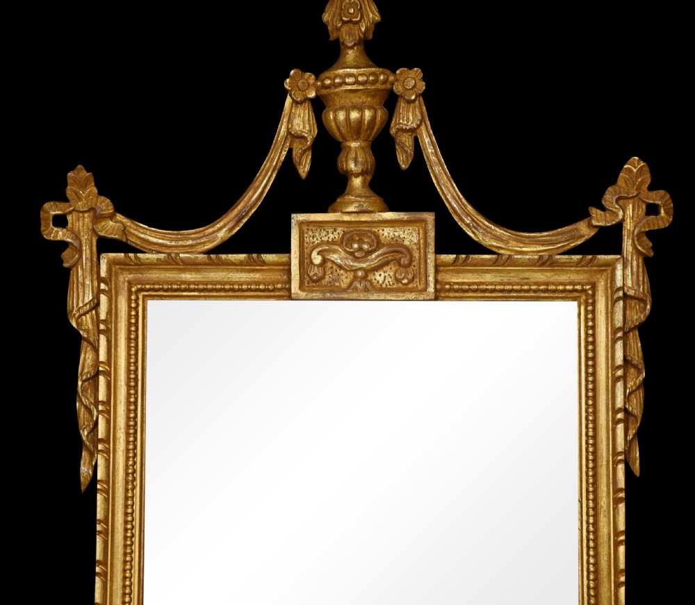 Carved giltwood wall mirror View III