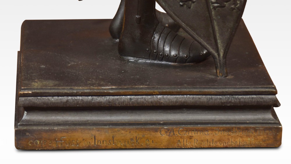 pair of 19th century bronze figures View VIII