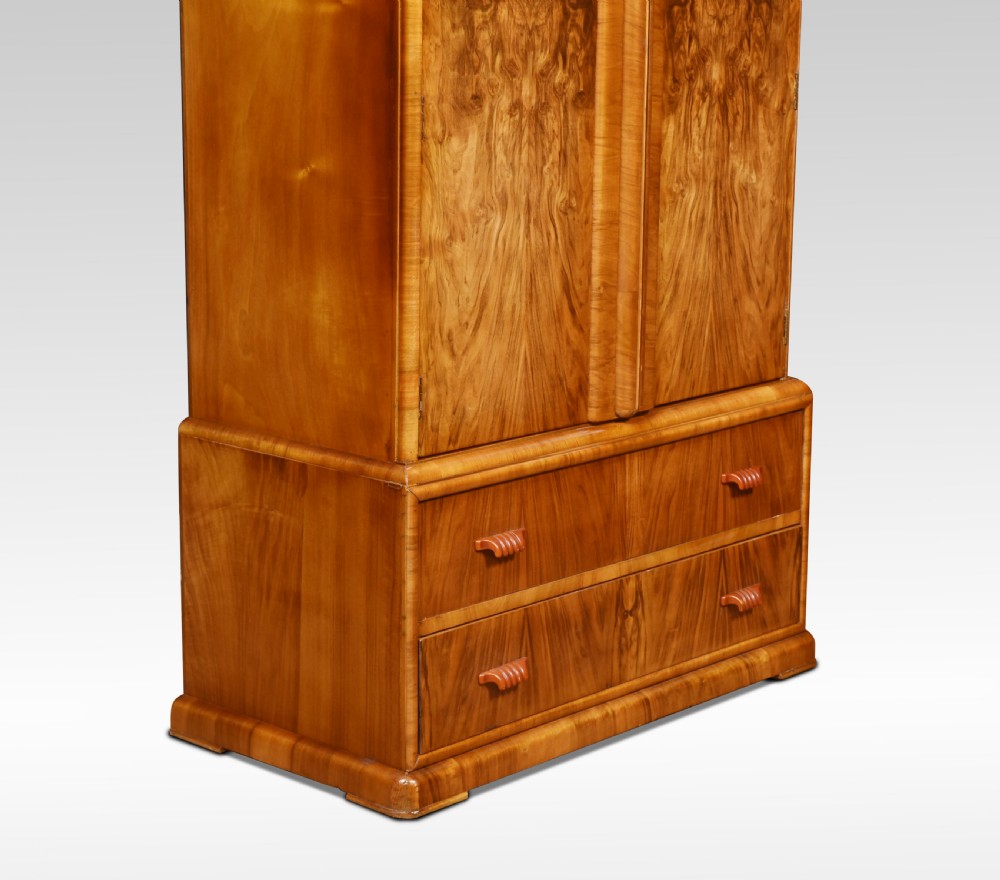 Art deco Two door wardrobe View III