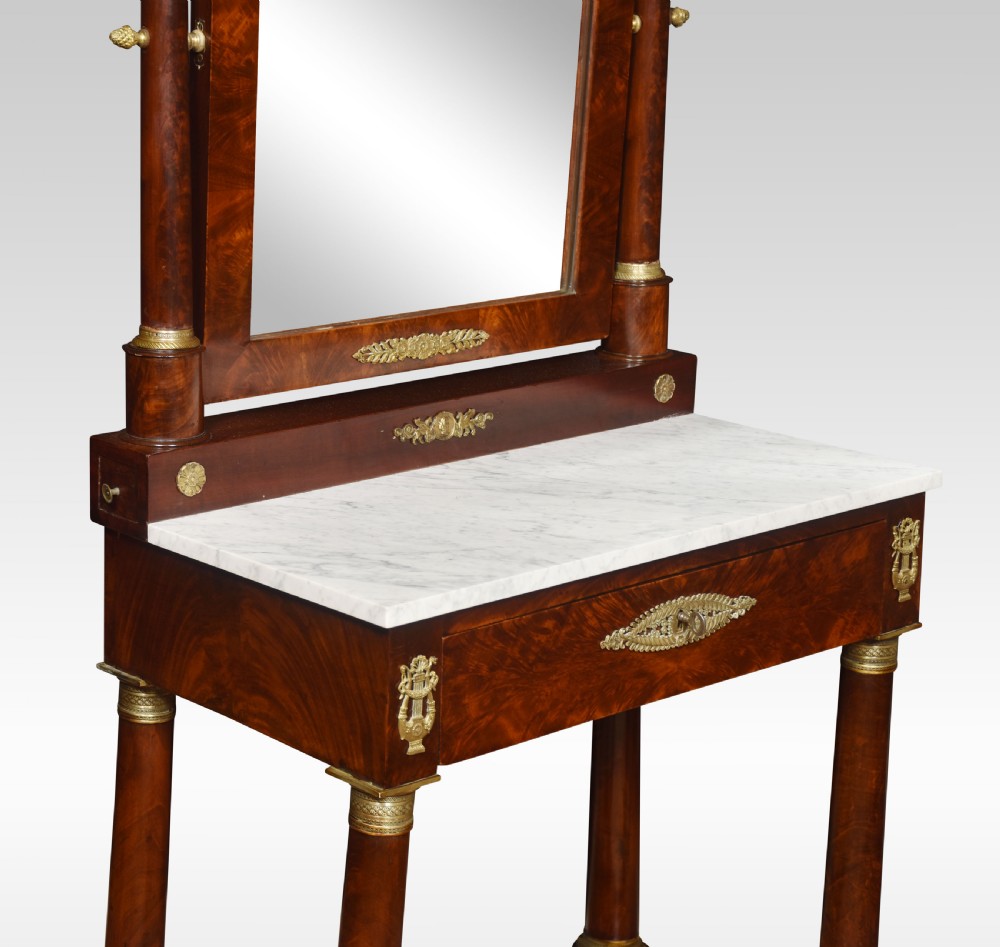 French ormolu mounted Empire dressing table View III