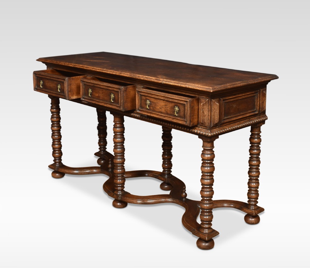 Pair of William and Mary style sideboards View XI