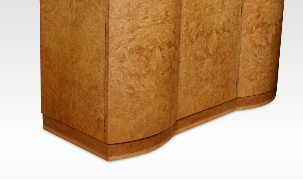 Walnut three door compactum wardrobe View VIII