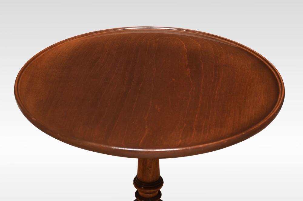 Pair of mahogany side tables View II
