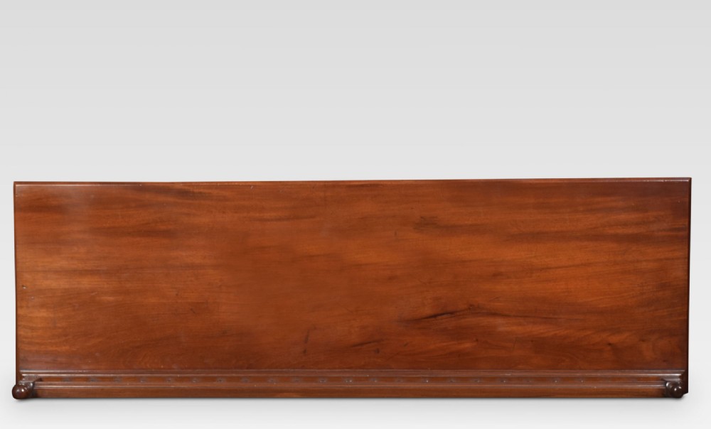 Mahogany Open Bookcase View II