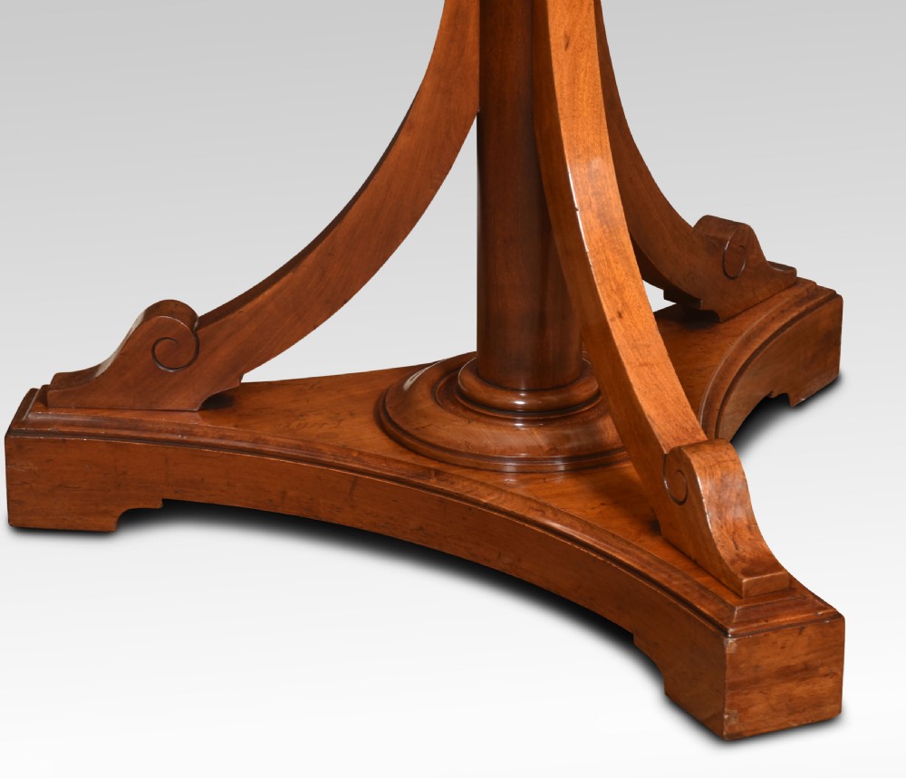 Mahogany hat and coat stand View V