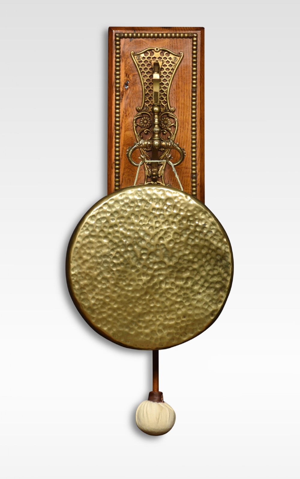 Wall hanging dinner gong