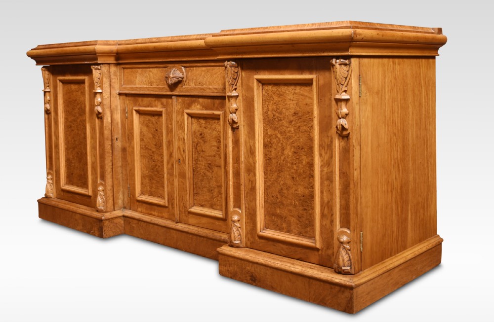 Large pollard oak four door sideboard View V