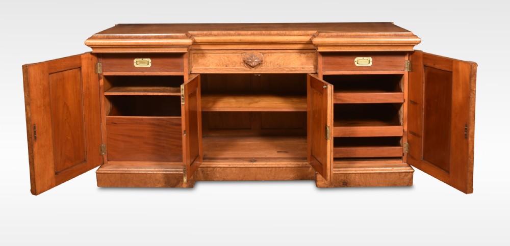 Large pollard oak four door sideboard View IX