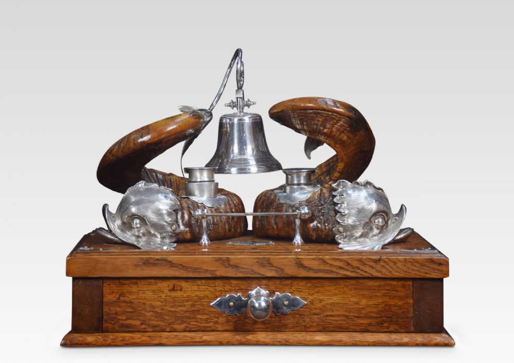 Dolphin Inkstand View II
