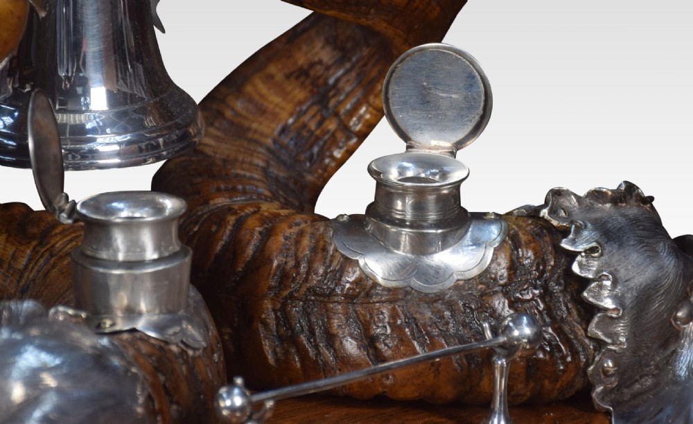 Dolphin Inkstand View VI