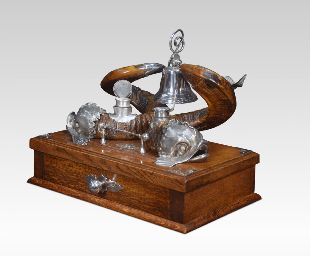 Dolphin Inkstand View VII