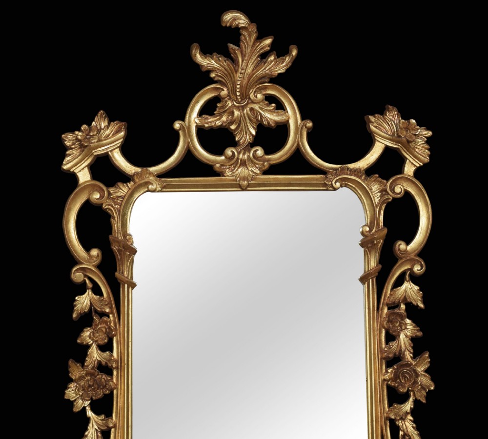 Rococo Revival Gilt Mirror View II