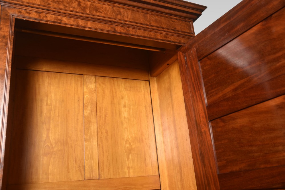 Mahogany gentleman’s wardrobe View III