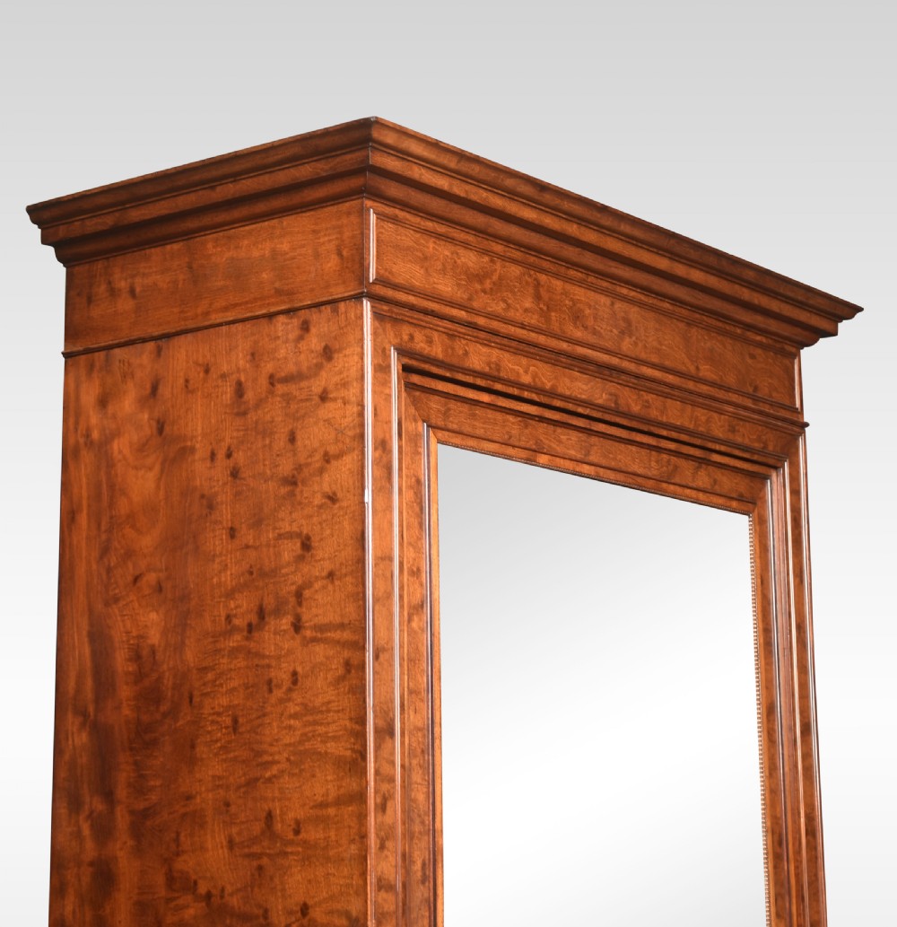Mahogany gentleman’s wardrobe View V