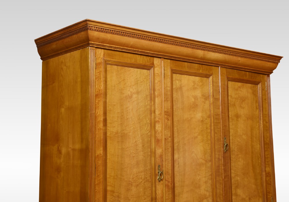 Figured ash wardrobe View VI