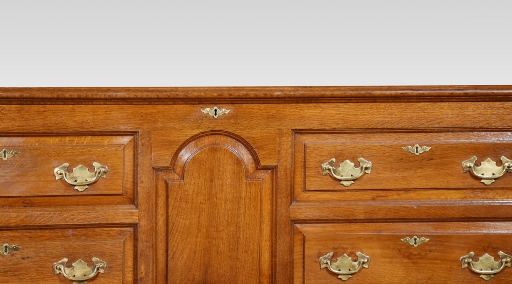 George III Oak Lancashire Mule Chest View VI