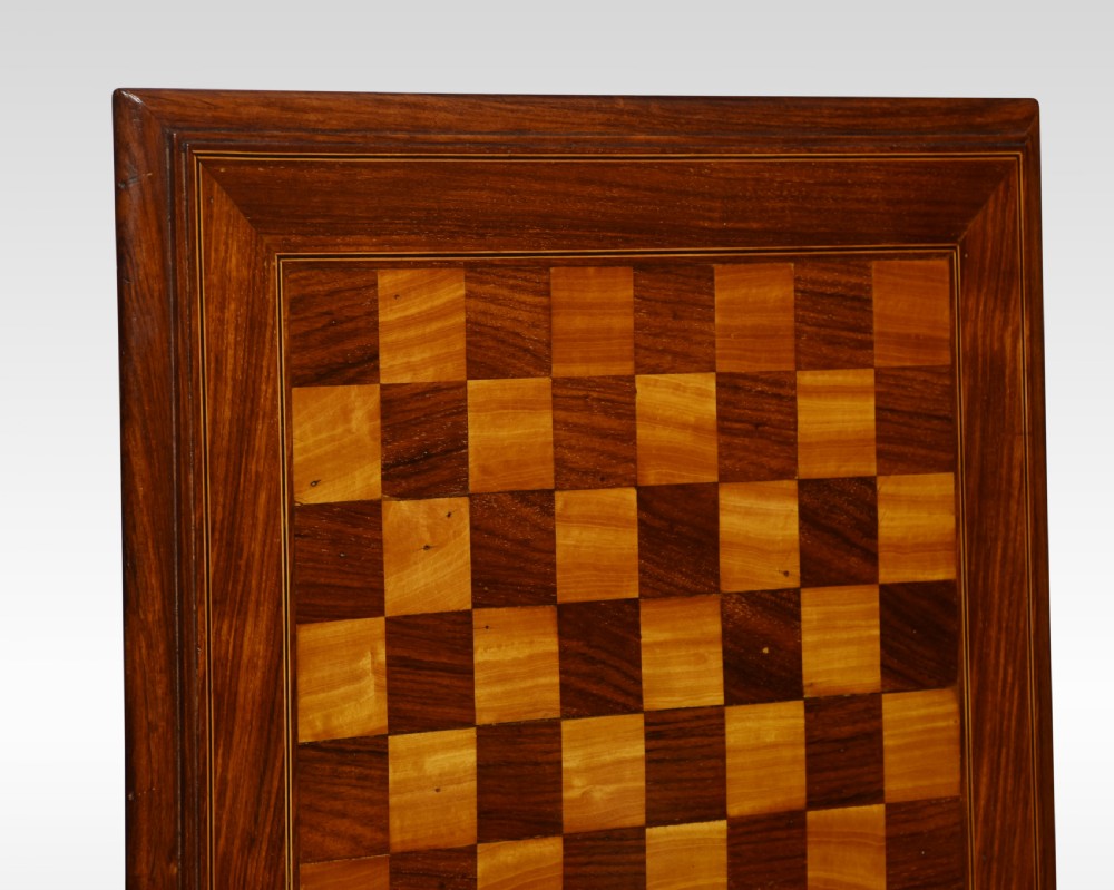 19th century rosewood chess board View IV