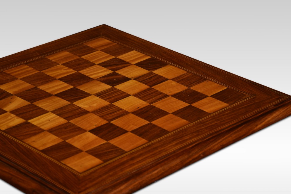 19th century rosewood chess board View VI
