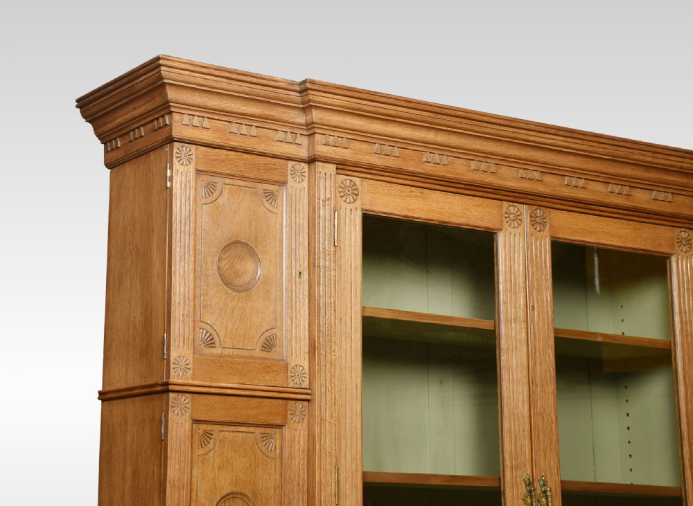 19th century oak kitchen cupboard View X