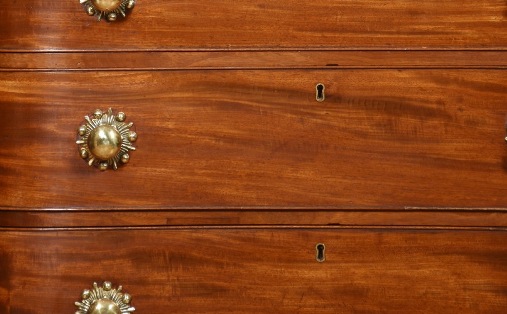 William IV mahogany chest of drawers View II