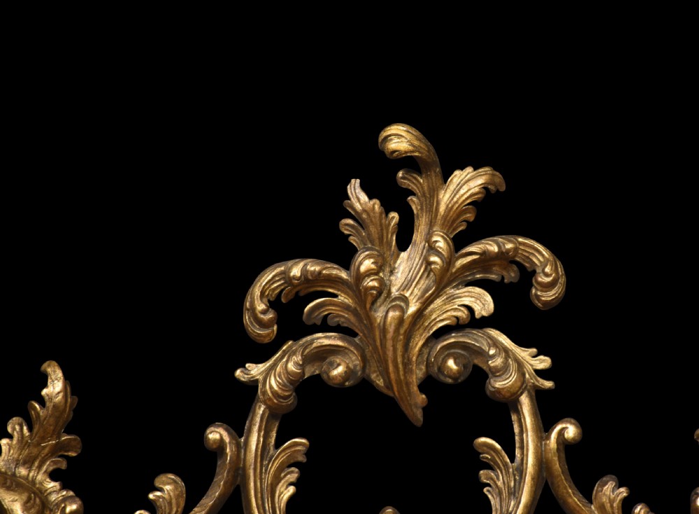Large Georgian giltwood mirror View VIII