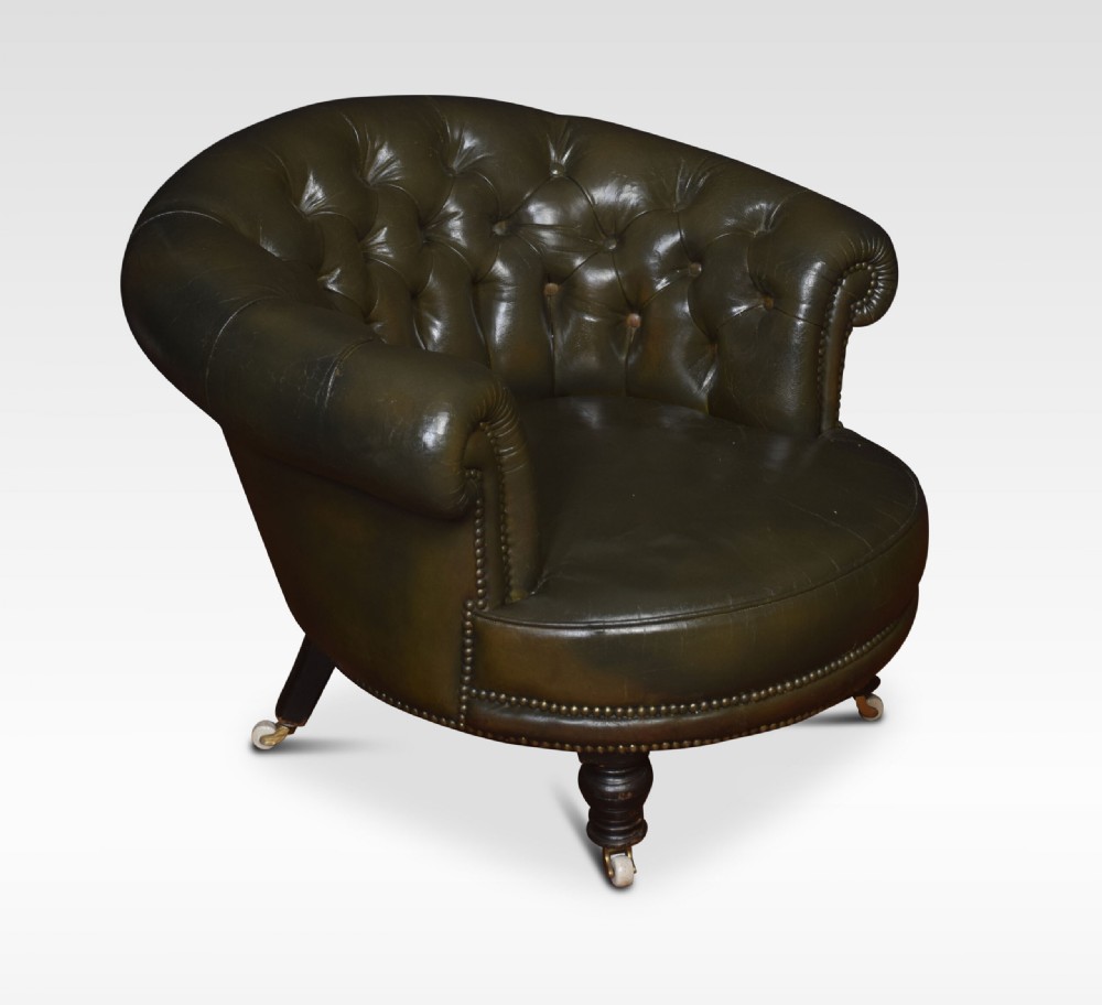 Leather Club Chair