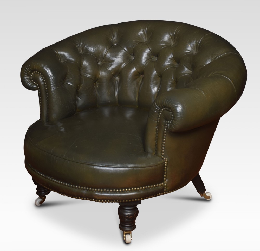 Leather Club Chair View III