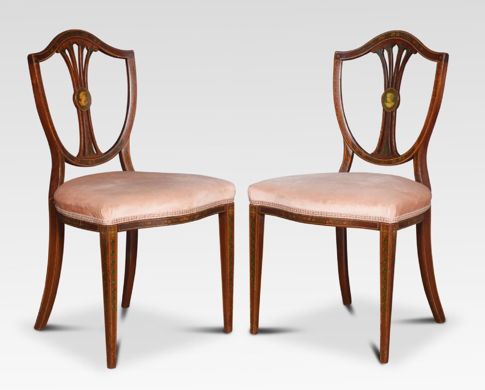 Pair Of 19th Century Side Chairs By Edwards And Roberts