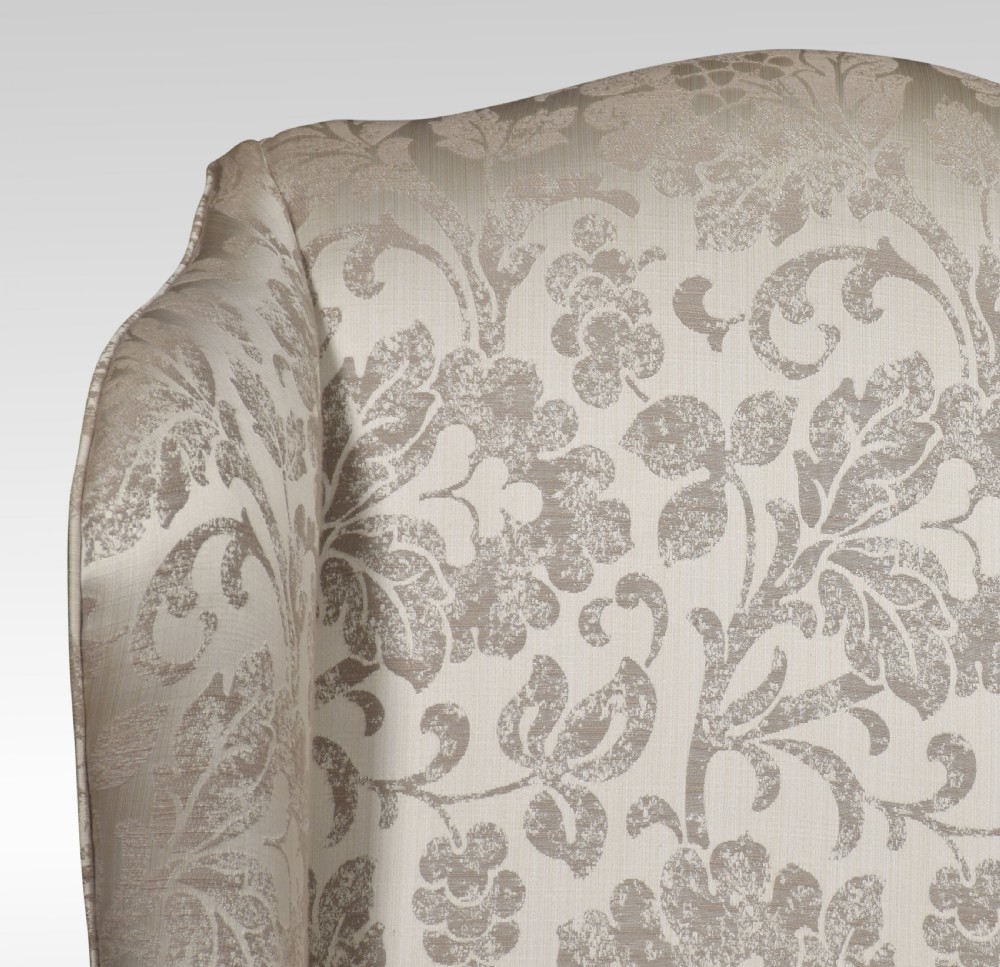 Pair of Georgian style wingback armchairs View VI