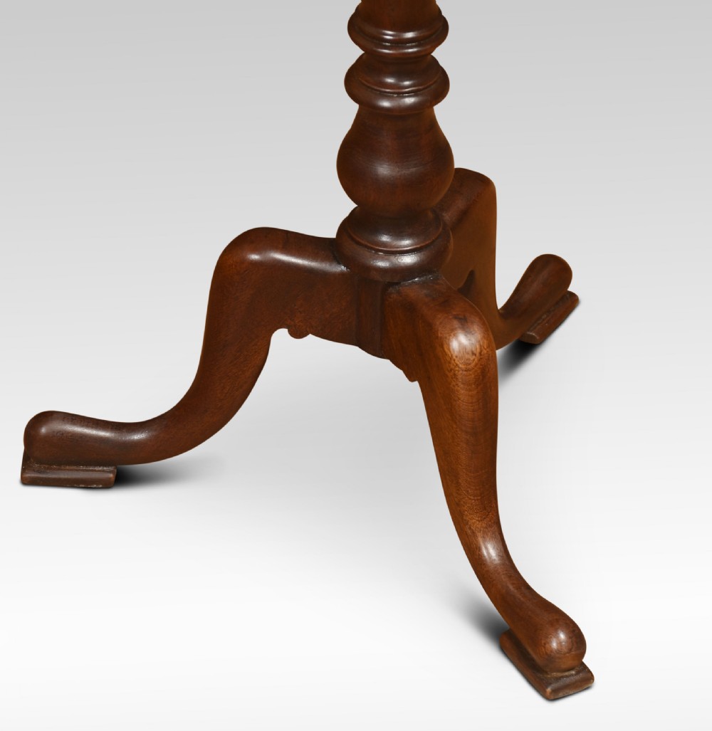 Pair of mahogany side tables View II