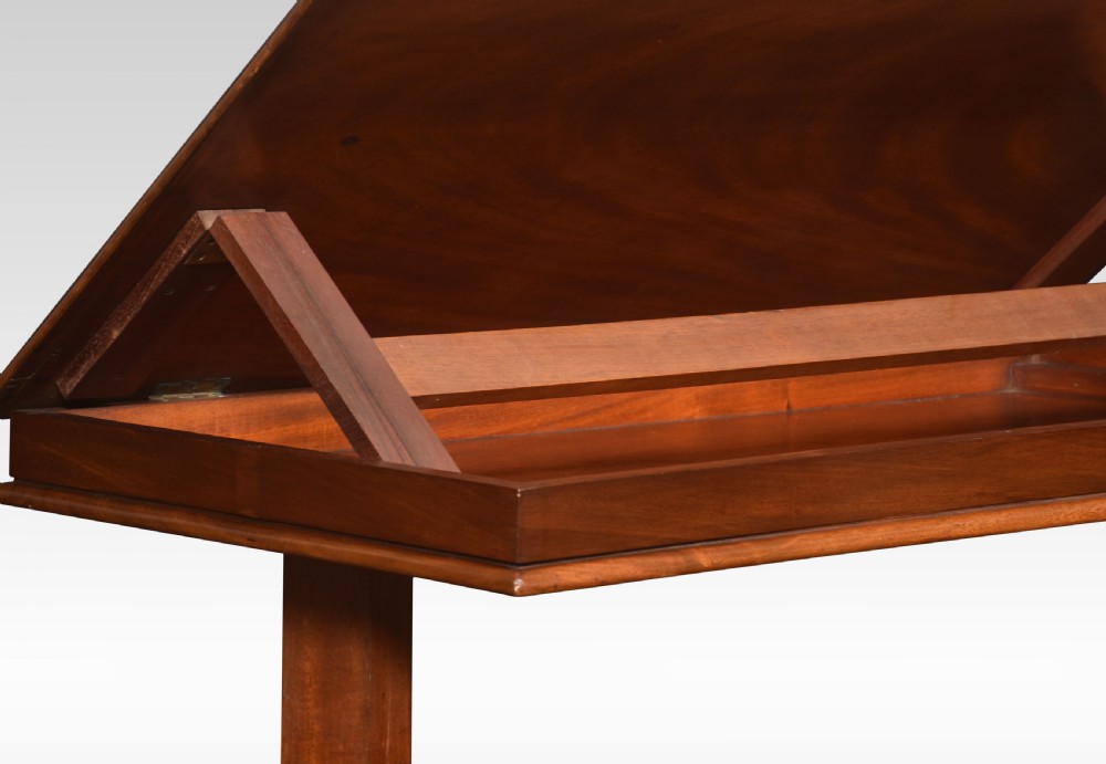 Mahogany architects table View VIII