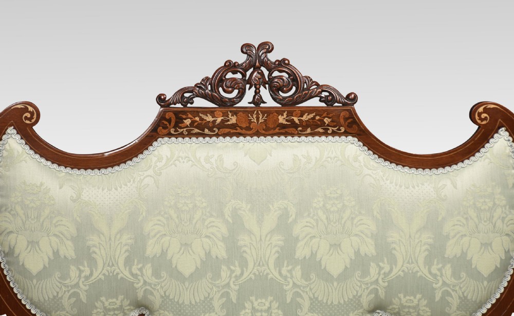 Inlaid settee View II
