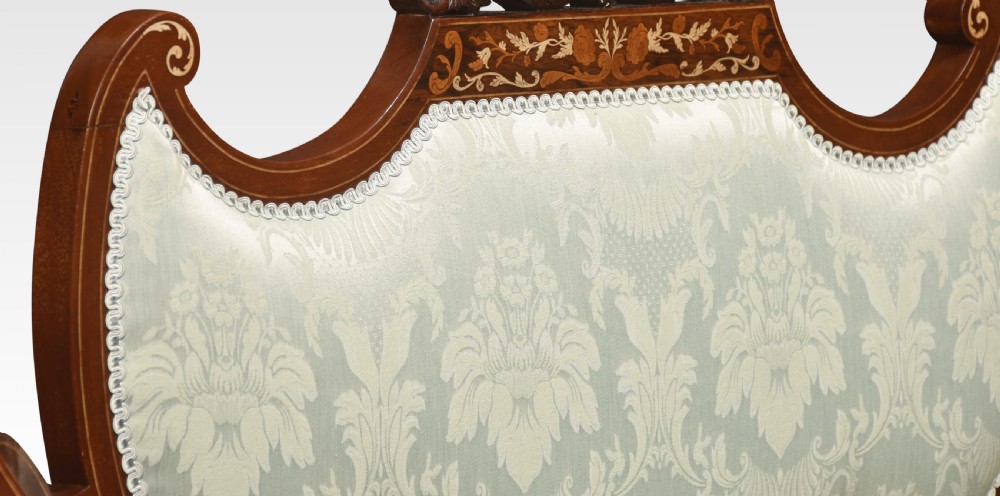 Inlaid settee View VII