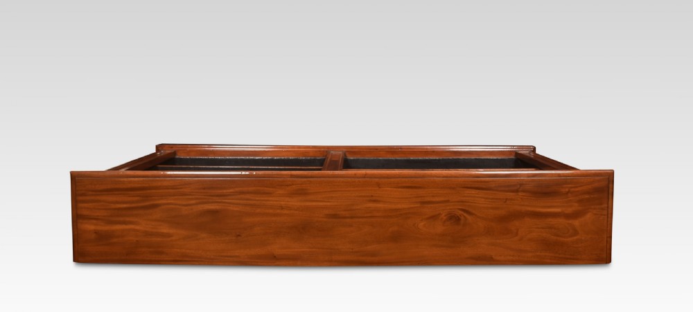 19th century mahogany dwarf open bookcase View VII