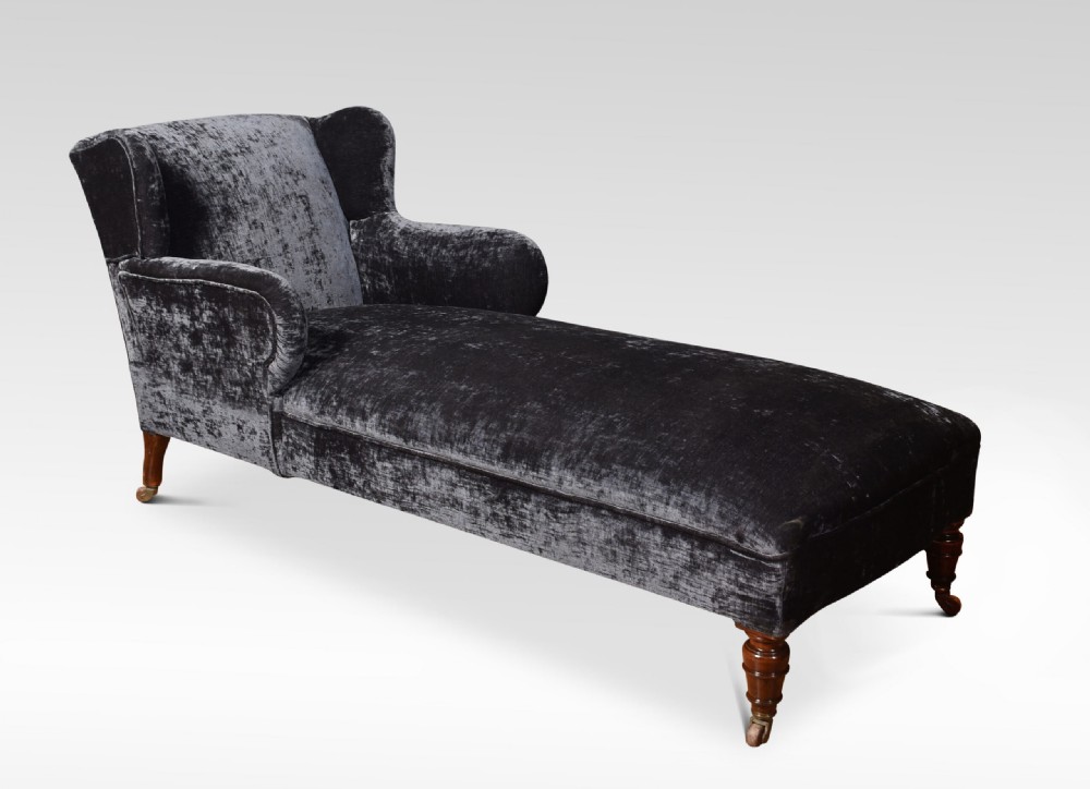 Upholstered Chaise Lounge View II