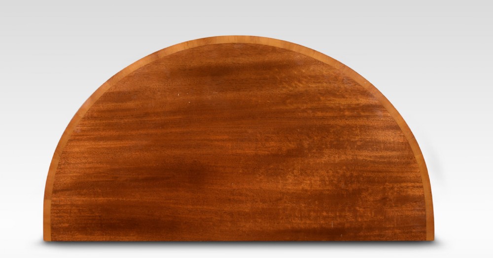Mahogany Bow Fronted Chest Of Drawers View VI