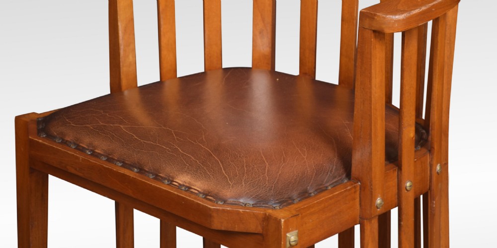Walnut Office Armchair View VII