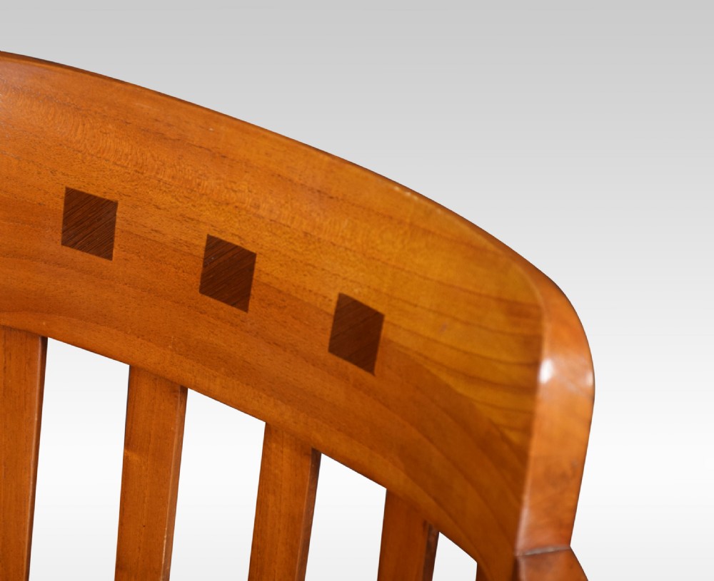 Walnut Office Armchair View IX
